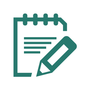 Icono de bloc de notas que representa el asesoramiento personalizado que ofrecemos.